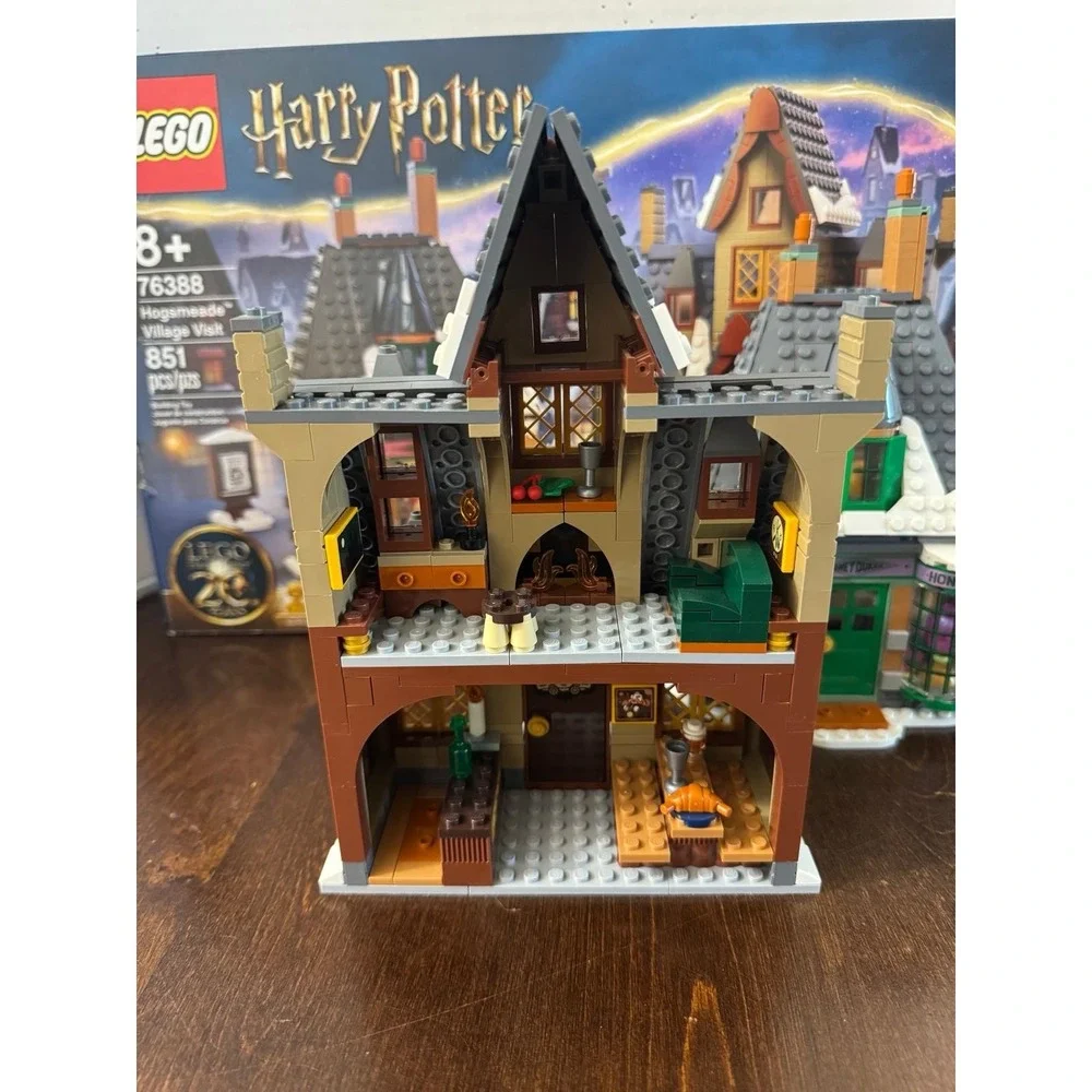 LEGO Harry Potter Hogsmeade Village Visit 76388 Complete Set Missing Ron Weasley
